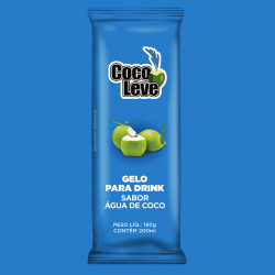 Gelo Coco Leve Sabor Água de Coco 200ml